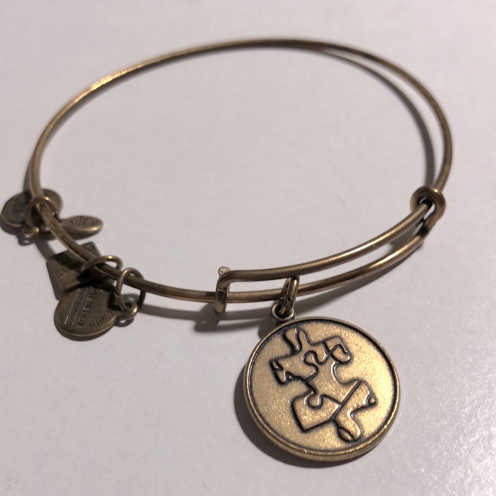 Alex and Ani Puzzle Piece Bracelet